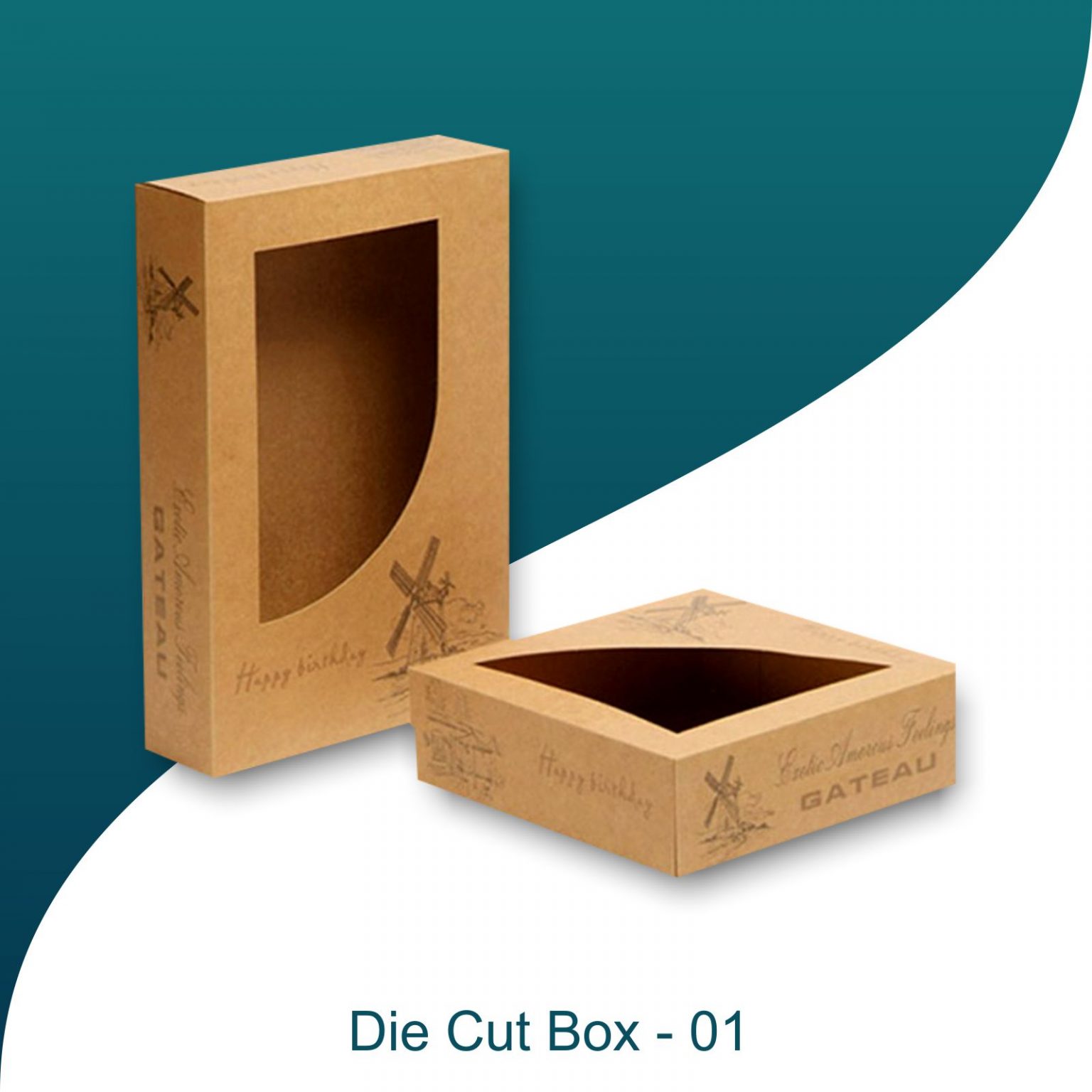 Custom Cardboard Die Cut Packaging Boxes | Urgent Packagings